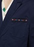  - SCOTCH & SODA - Bead Trimmed Pocket Double Breasted Peak Lapel Blazer