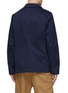 Back View - Click To Enlarge - SCOTCH & SODA - Bead Trimmed Pocket Double Breasted Peak Lapel Blazer