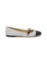 Main View - Click To Enlarge - JIMMY CHOO - Elisa Leather Mary Jane Flats