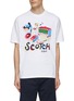 Main View - Click To Enlarge - SCOTCH & SODA - Day To Night Graphic T-Shirt