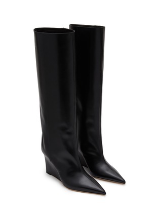 Detail View - Click To Enlarge - JIMMY CHOO - Blake Leather Boots