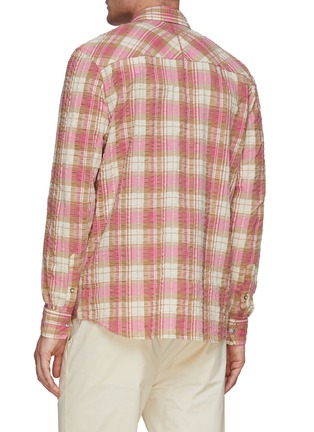Back View - Click To Enlarge - SCOTCH & SODA - Western Check Shirt