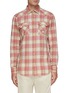 Main View - Click To Enlarge - SCOTCH & SODA - Western Check Shirt