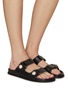 Figure View - Click To Enlarge - JIMMY CHOO - Fayence Leather Sandals
