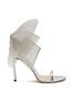 Main View - Click To Enlarge - JIMMY CHOO - Aveline 100 Bow Leather Heeled Sandals