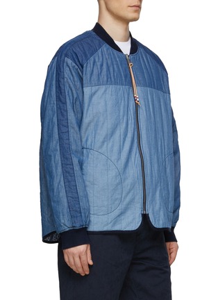 Detail View - Click To Enlarge - SCOTCH & SODA - Reversible Bandana Bomber Jacket