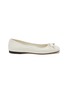 Main View - Click To Enlarge - JIMMY CHOO - Elme Ballerina Leather Flats