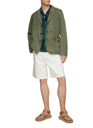 Figure View - Click To Enlarge - SCOTCH & SODA - Single Breasted Notch Lapel Workwear Blazer