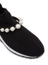 Detail View - Click To Enlarge - JIMMY CHOO - Venice Faux Pearl Bracelet Sneakers