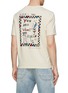 Back View - Click To Enlarge - SCOTCH & SODA - Music Print Embroidered T-Shirt