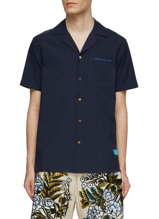 Main View - Click To Enlarge - SCOTCH & SODA - Embroidered Shirt