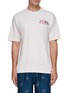 Main View - Click To Enlarge - SCOTCH & SODA - Embroidered Chest Logo T-Shirt