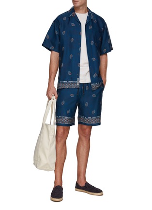 Figure View - Click To Enlarge - SCOTCH & SODA - Embroidered Chest Logo T-Shirt