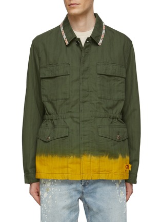 Main View - Click To Enlarge - SCOTCH & SODA - Printed Back Field Jacket