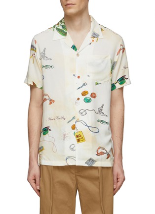Main View - Click To Enlarge - SCOTCH & SODA - Festival Trinkets Camp Shirt