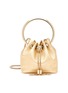 Main View - Click To Enlarge - JIMMY CHOO - Micro Bon Bon Leather Bucket Bag