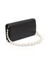 Detail View - Click To Enlarge - JIMMY CHOO - Avenue Leather Wallet On Chain