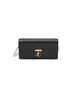Main View - Click To Enlarge - JIMMY CHOO - Avenue Leather Wallet On Chain