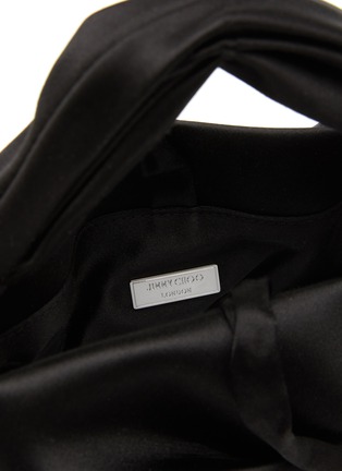 Detail View - Click To Enlarge - JIMMY CHOO - Bonny Chain Strap Satin Clutch