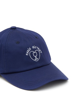 Detail View - Click To Enlarge - MAISON LABICHE - Beaumont Paris Bistrot Embroidery Cap