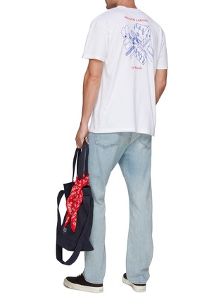 Figure View - Click To Enlarge - MAISON LABICHE - Le Patureau Flagship Store Embroidery T-Shirt