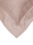 Detail View - Click To Enlarge - FRETTE - Odyssey Pillow Case — Dusty Mauve/Savage Beige