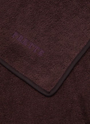 Detail View - Click To Enlarge - FRETTE - Unito Guest Towel — Prugna
