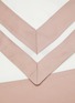 Detail View - Click To Enlarge - FRETTE - Shades Queen Size Duvet Cover — Milk/Dusty Mauve