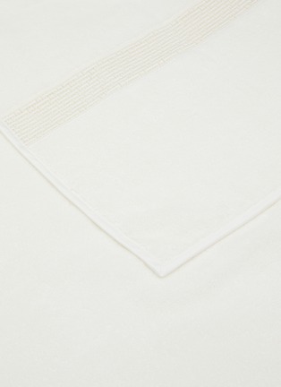 Detail View - Click To Enlarge - FRETTE - Forever Lace Bath Sheet — Milk