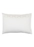 Main View - Click To Enlarge - FRETTE - Continuity Embroidered Pillow Case — Milk/Avorio