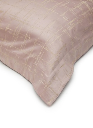 Detail View - Click To Enlarge - FRETTE - Odyssey Euro Sham — Dusty Mauve/Savage Beige