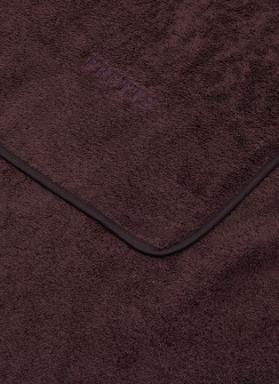Detail View - Click To Enlarge - FRETTE - Unito Bath Sheet — Prugna