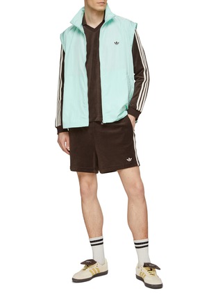 Figure View - Click To Enlarge - ADIDAS - x Wales Bonner Terry Towelling Shorts