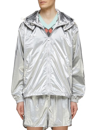 Main View - Click To Enlarge - ADIDAS - x Wales Bonner Hooded Jacket