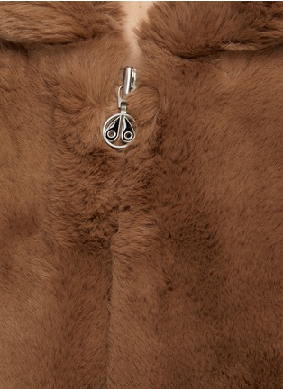  - MOOSE KNUCKLES - State Bunny Hooded Faux Fur Vest