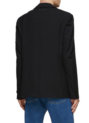 Back View - Click To Enlarge - MM6 MAISON MARGIELA - Raw Edge Detail Blazer