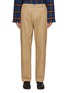 Main View - Click To Enlarge - MM6 MAISON MARGIELA - Cutout Pocket Cotton Gabardine Pants