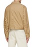 Back View - Click To Enlarge - MM6 MAISON MARGIELA - Chest Pocket Cutout Cotton Jacket