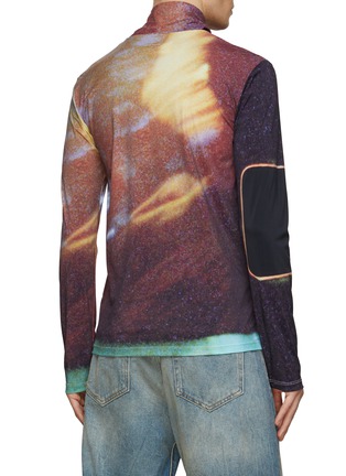 Back View - Click To Enlarge - MM6 MAISON MARGIELA - Printed Lycra Top