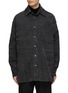 Main View - Click To Enlarge - MM6 MAISON MARGIELA - Bleached Detail Denim Shirt