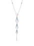 Main View - Click To Enlarge - SARAH ZHUANG - ‘Enchanted Pearl’ 18K White Gold Diamond Pearl Mermaid Necklace