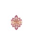 Main View - Click To Enlarge - SARAH ZHUANG - ‘Fantasy Garden’  18K Rose Gold Pink Sapphire Diamond Flower Ring