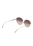 Figure View - Click To Enlarge - LINDA FARROW - Regina Titanium Acetate Soft Cateye Sunglasses