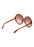 Figure View - Click To Enlarge - LINDA FARROW - Octavia Acetate Round Sunglasses