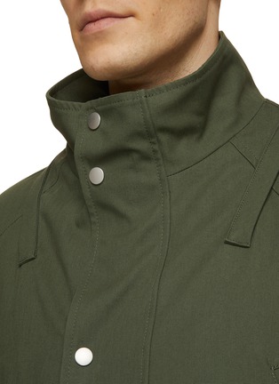 Detail View - Click To Enlarge - KENZO - Logo Patch Hooded Parka