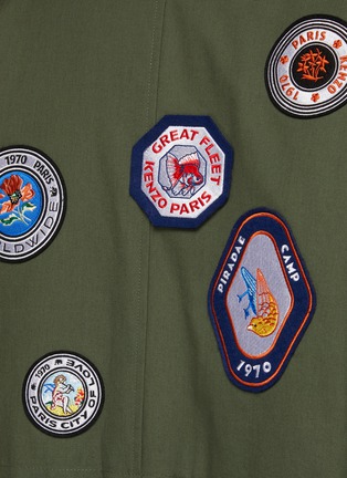  - KENZO - Logo Patch Hooded Parka