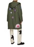 Back View - Click To Enlarge - KENZO - Logo Patch Hooded Parka