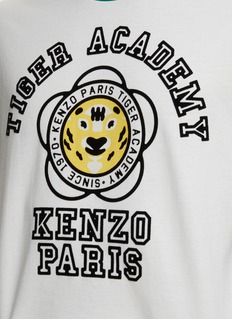 KENZO | Tiger Academy Print T-Shirt | Men | Lane Crawford