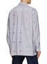 Back View - Click To Enlarge - KENZO - Oversize Target Embroideries Striped Shirt
