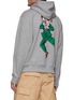 Back View - Click To Enlarge - KENZO - With Love Graphic Print Hoodie